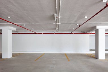 Yeni garaj iç, Endüstriyel Bina otopark