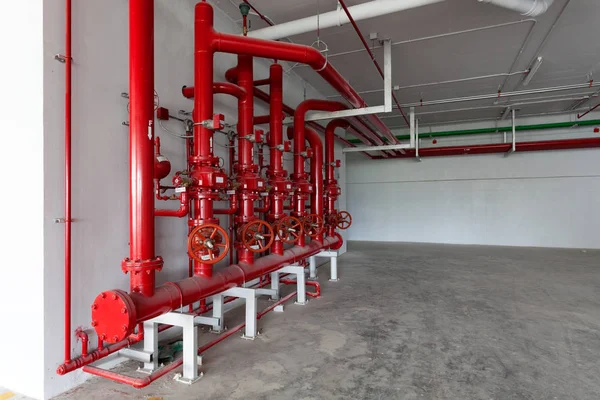 Red water pipe valve,pipe for water piping system control