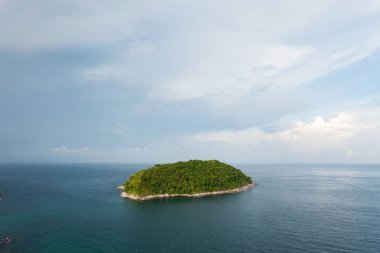 andaman Denizi küçük tropik ada.