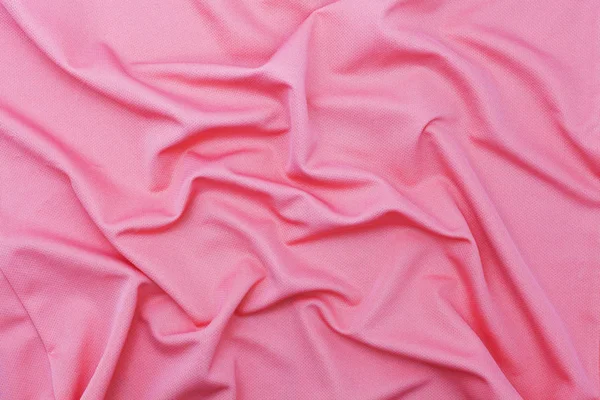 Pola kain merah muda untuk latar belakang dan desain . — Stok Foto