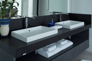 Modern banyo, banyo lavabosu..