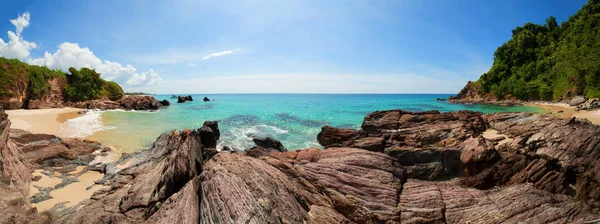 Bela paisagem paisagem panorama do mar tropical — Fotografia de Stock