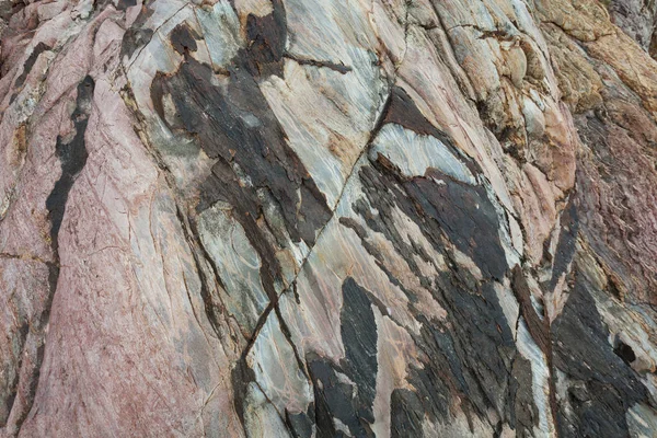 Gyönyörű színű nagy szikla minta természet háttér — Stock Fotó