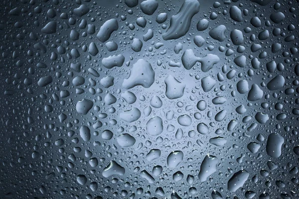 Water drops on dark wall and light, water drop for background — Stock Photo, Image