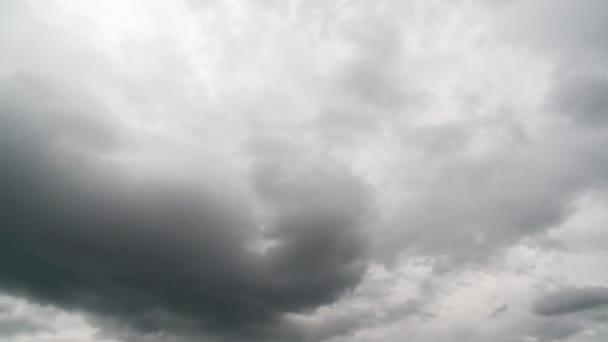 Time Lapse Wolken Stromen Lucht Achtergrond — Stockvideo