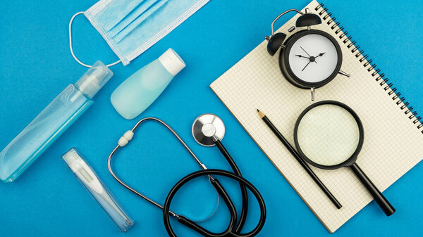 Медицинское оборудование с оборудованием для профилактики вирусов Covid-19