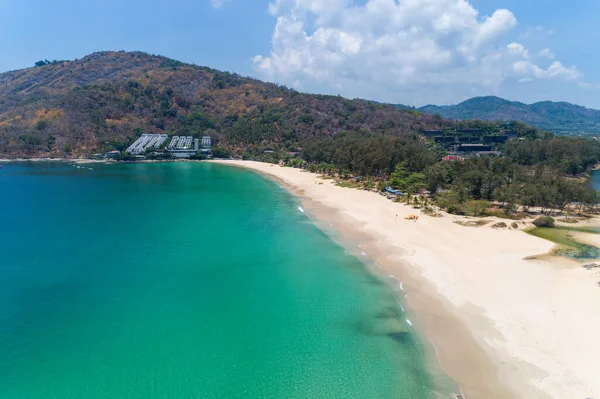 Mayıs 2020 Naiharn Sahilindeki Phuket Thailand Plajı Covid Salgını Sırasında — Stok fotoğraf