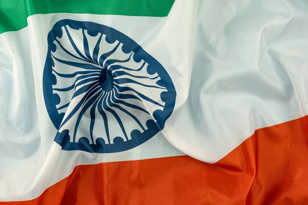 Firar Indien Självständighetsdagen Indien Flagga Bakgrund — Stockfoto