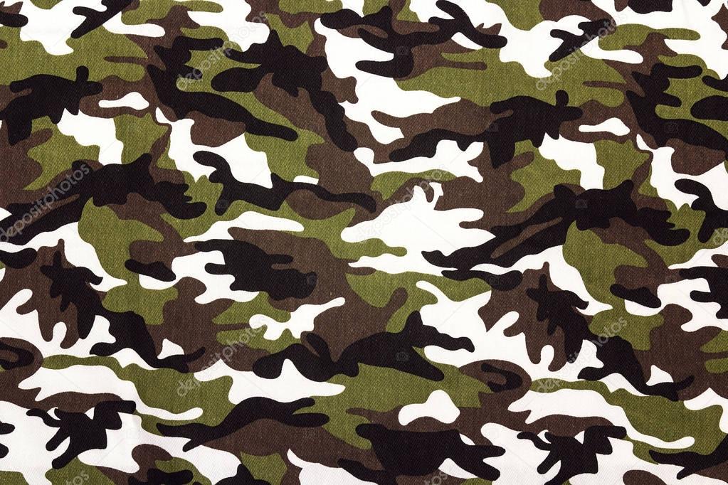 Military camouflage cloth pattern background. 