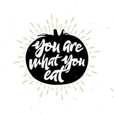 Ne - tırnak içinde domates yemek vardır.