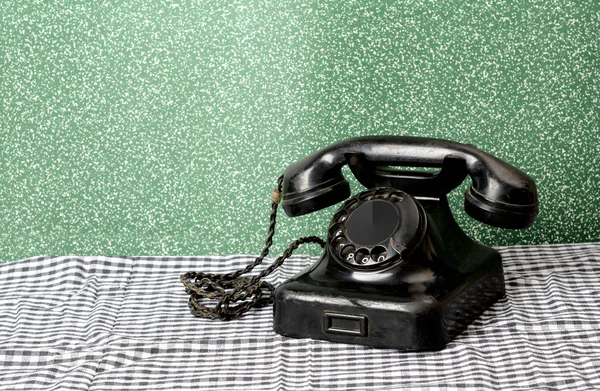 Vintage Stili iletişim telefon ayarla kavramı — Stok fotoğraf