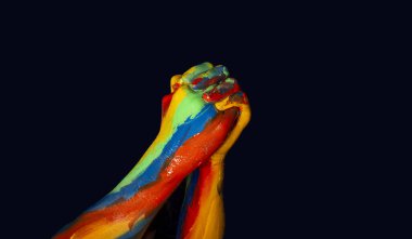 Farklılık ruhsal kavram el Tanrı 'ya dua