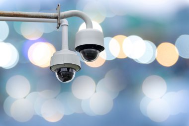 Closeup Cctv kamera 