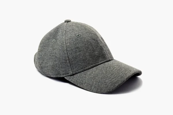 Fashion gray cap isolated — Stock Photo, Image