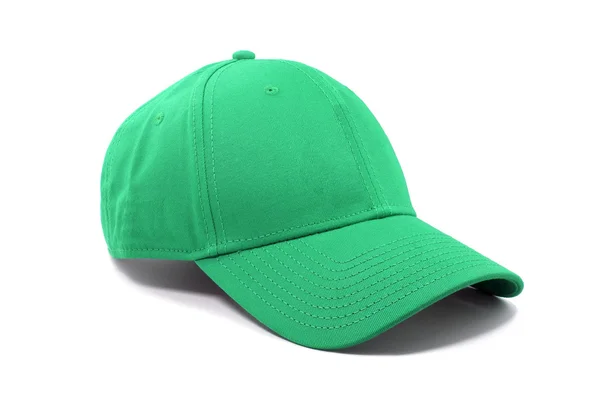 Moda gorro verde isolado — Fotografia de Stock