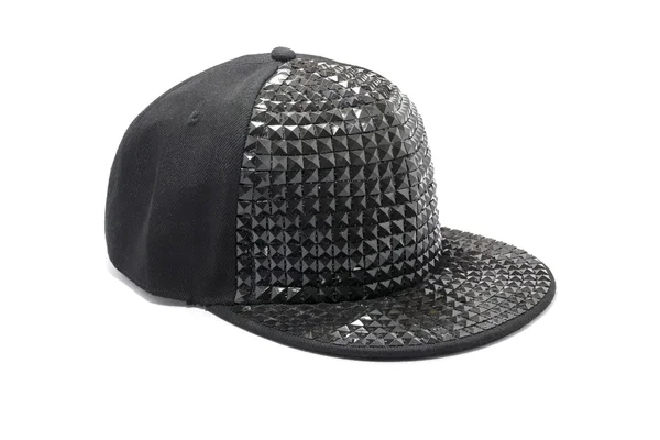 Fashion black cap isolated — Stock Photo, Image