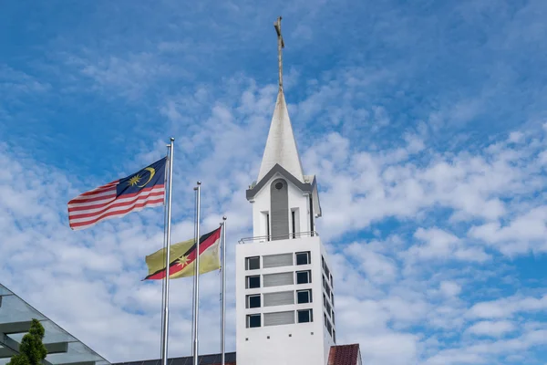 Iglesias cristianas de la ciudad de Sibu —  Fotos de Stock