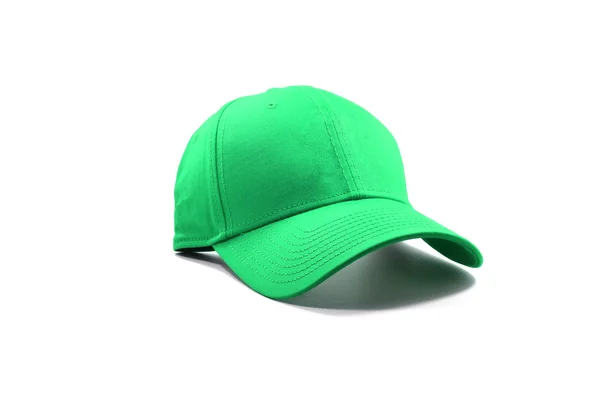 Moda gorro verde isolado — Fotografia de Stock