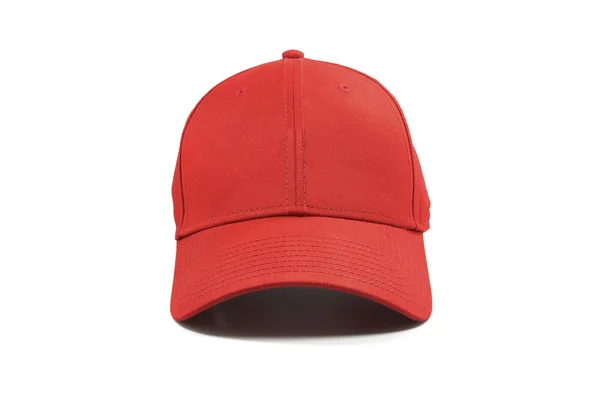 Capac roșu de moda izolat — Fotografie, imagine de stoc