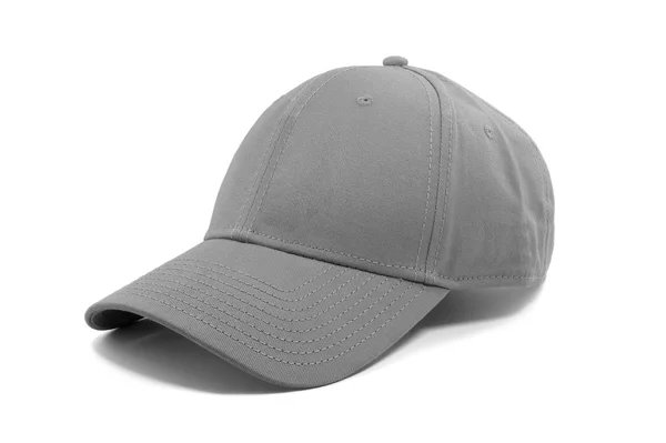 Fashion gray cap isolated — Stock Photo, Image