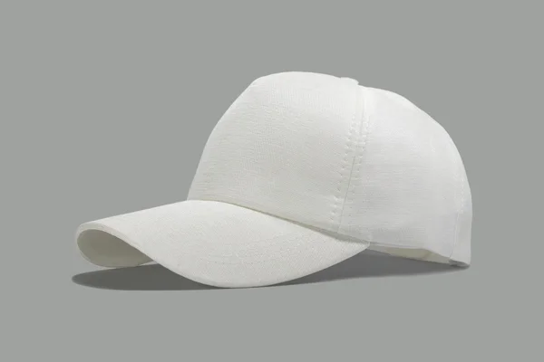 Модная белая шапка — стоковое фото