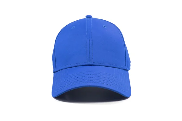 Fashion blå cap isolerade — Stockfoto