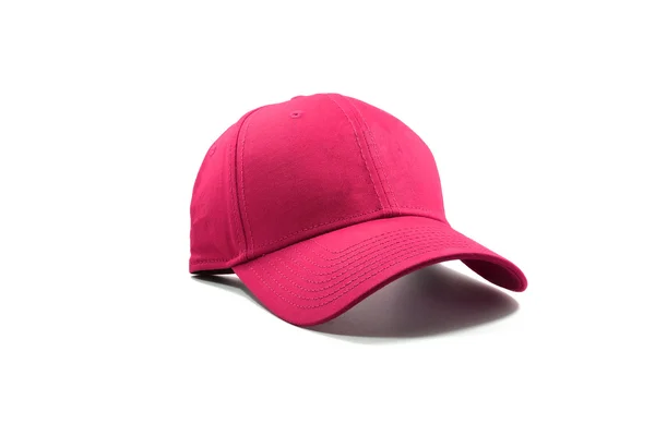 Gorro rosa moda isolado — Fotografia de Stock