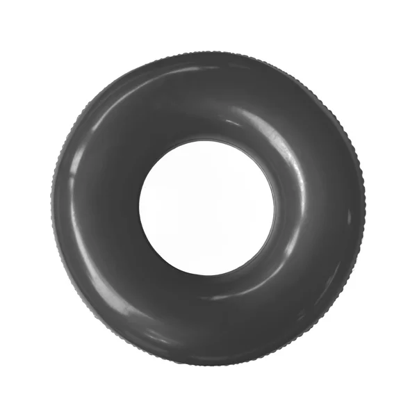 Gray swim ring isolated — Stockfoto