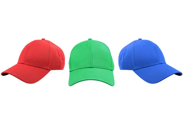 Moda na kolorowe czapki — Zdjęcie stockowe