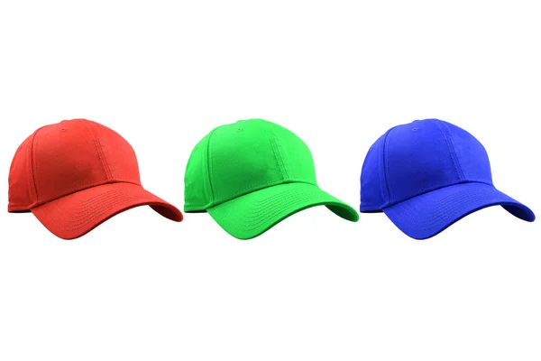 Moda na kolorowe czapki — Zdjęcie stockowe