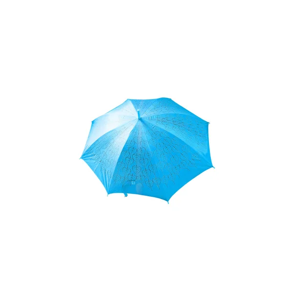 Colorful umbrella on white background. — Stock Photo, Image