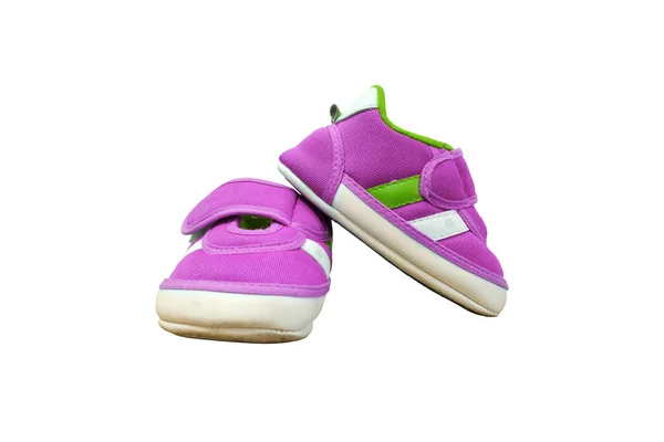 Sapatos de bebê isolados — Fotografia de Stock