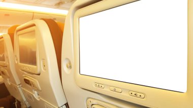 Uçakta LCD arka koltuk