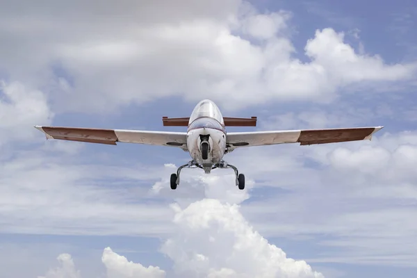 Vintage aircraft flying — Stock Photo, Image