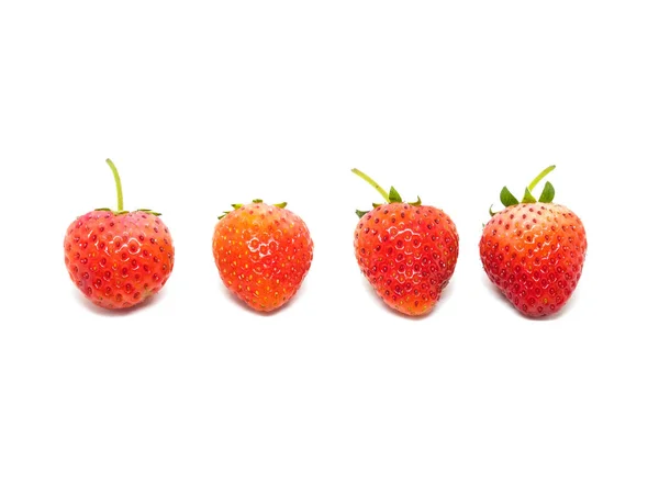 Grupo de fresas frescas — Foto de Stock
