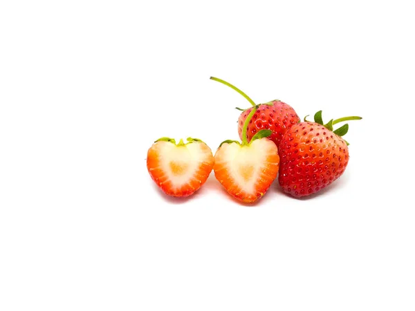 Grupo de fresas frescas — Foto de Stock