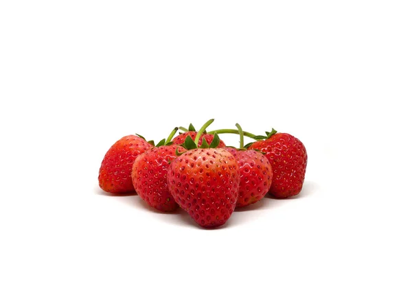 Grupo de fresas frescas — Foto de Stock