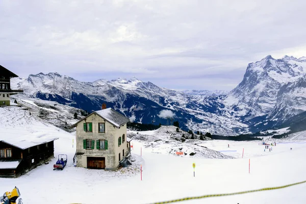 Il punto panoramico delle Alpi — Foto Stock