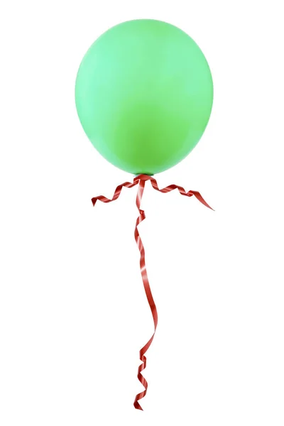 Green air balloon — Stock Photo, Image