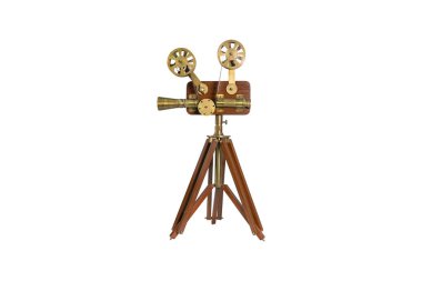 Tahta film kamera modeli..