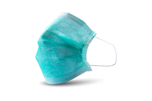 Máscara Guardanapo Sanitário Para Prevenir Propagação Infecções Respiratórias Isoladas Fundo — Fotografia de Stock
