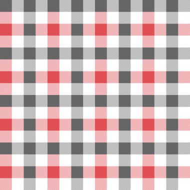 Traditional tartan. Seamless Scottish plaid checkered vector pattern. clipart