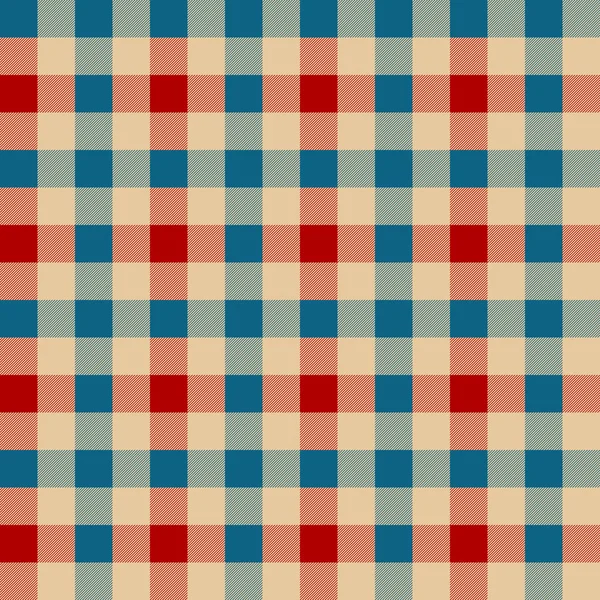 伝統的なタータン チェック。シームレスなスコットランド格子縞格子縞のベクトル パターン. — ストックベクタ