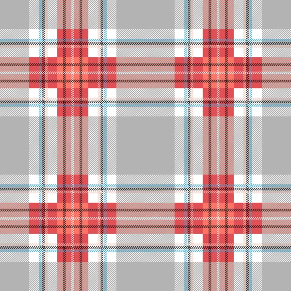 Szkocką kratę. Szkocki wektor checkered plaid wzór. — Wektor stockowy