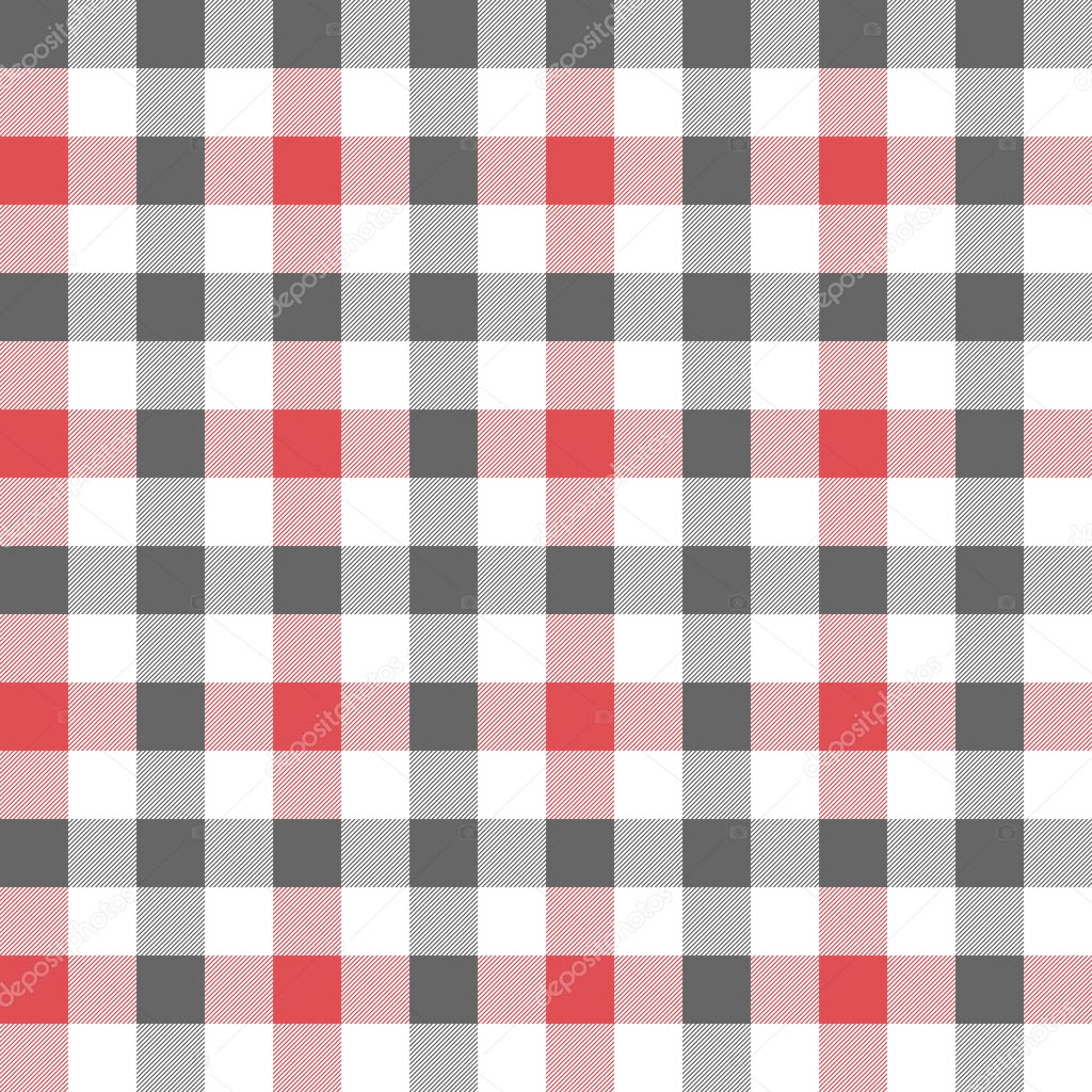 Traditional tartan. Seamless Scottish plaid checkered vector pattern.