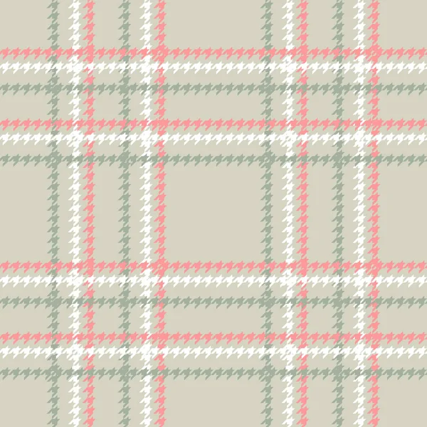 Patrón de lana sin costura a cuadros. Clásico inglés hounds tooth print . — Archivo Imágenes Vectoriales