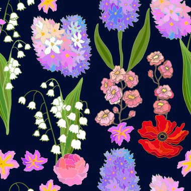 bahar bahçe çiçek. 