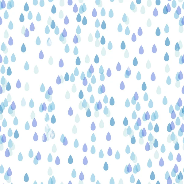 Jour de printemps pluvieux . — Image vectorielle
