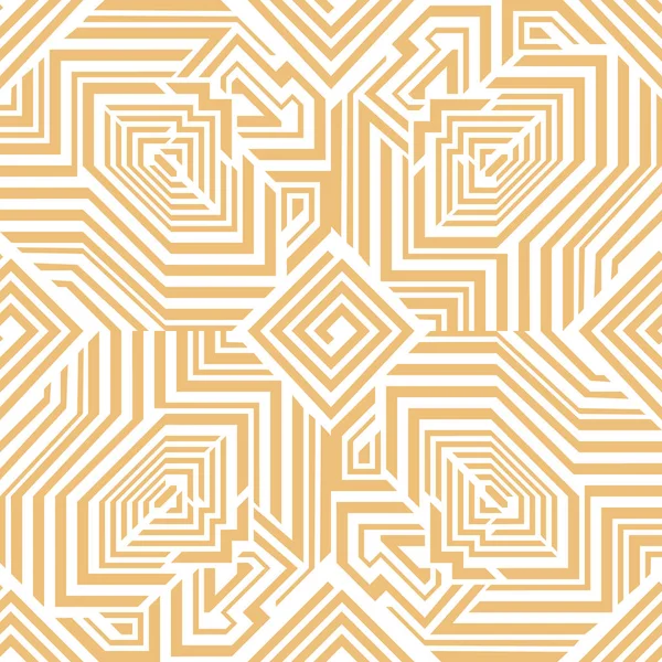 Modèle vectoriel sans couture de style islamique avec octogones et lignes de labyrinthe . — Image vectorielle