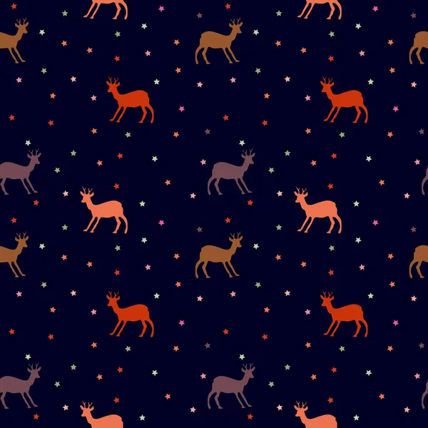 Geyikler gökyüzünde. 